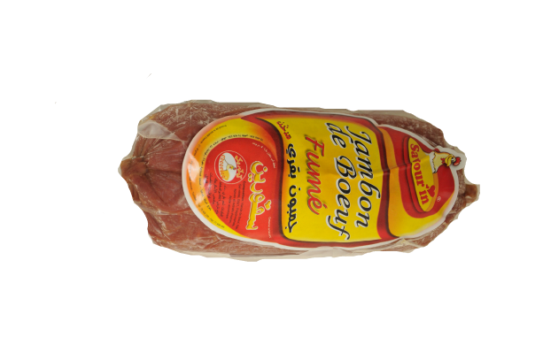 Jambon de bœuf fumé